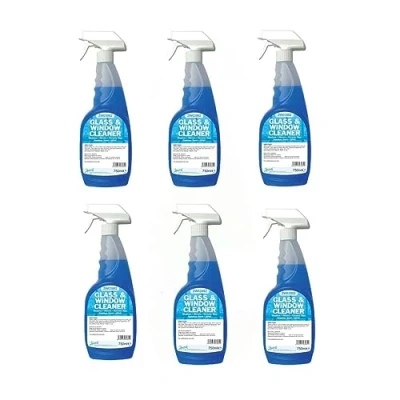 Image of 2Work Glass Window Cleaner Trigger Spray 750ml (Pack of 6) 2W04579