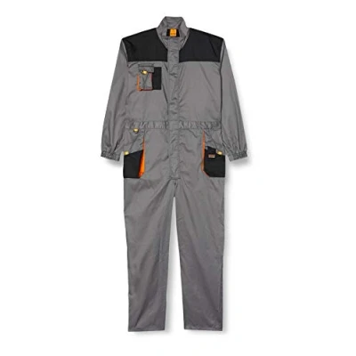 Image of Result R321X Work Guard Lite Coverall Grey/Black/Orange, Medium