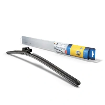 Image of HELLA 9XW 358 061 191 Cleantech Wiper Blade CT19R Flat for Right Hand Drive Vehicles 19 Inch 475 mm Front Quantity: 1