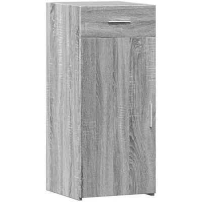Image of vidaXL Sideboard Grey Sonoma 40x42.5x93 cm Engineered Wood