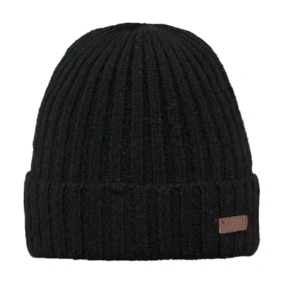 Image of Barts Haakon Turnup Beanie Man Black One Size