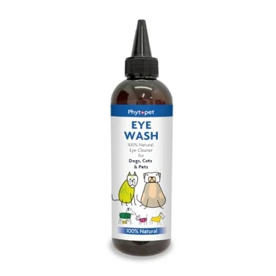 Image of Phytopet Eye Wash 250ml All Natural, Soothing &amp; Safe Gentle Care for Pets Ready to Use Formula