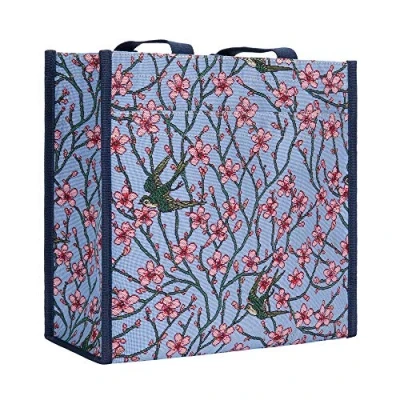 Image of Signare Tapestry Shoulder Bag Shopping for Women (Blossom and Swallow; Shop BLOS)