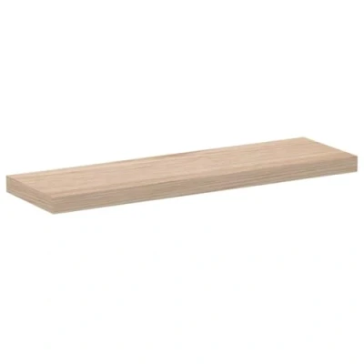 Image of vidaXL Floating Shelf Wall Display Engineered Wood 80x23.5x4 cm Space Saving Mounted Storage for Kitchen, Bathroom, Bedroom