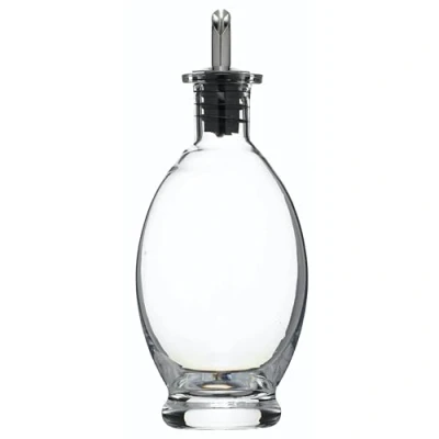 Image of KitchenCraft World of Flavours Vinegar / Olive Oil Bottle with Bellied Design, Glass, 400 ml