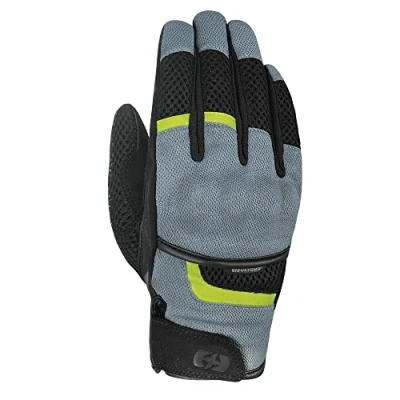Image of Oxford Brisbane Air Men&#039;s Short Summer Glove, Charcoal/Black, XL