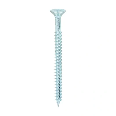 Image of TIMco 10212CWZ PZ2 CSK BZP Twin Woodscrew 10 x 2 1/2 Zinc Plated (Box of 200)
