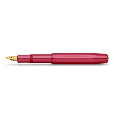 Image of Kaweco COLLECTION Fountain Pen Ruby I Premium with Steel Nib for Ink Cartridges Sport 13 cm Nib: F (Fine)