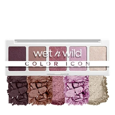 Image of Wet &#039;n&#039; Wild, Color Icon 5 Pan Palette, Eyeshadow Richly Pigmented Colors for Everyday Makeup, Long Lasting and Easy to Blend Formula, Petalette