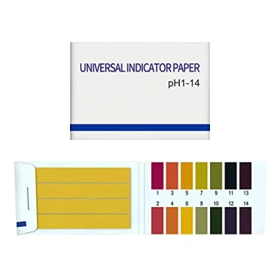 Image of 160Pcs PH Test Strips,PH 1 14 Litmus Paper Universal Indicator for Pool Spa Soap Soil Water Saliva Cosmetic Pet Food Test,2Pack