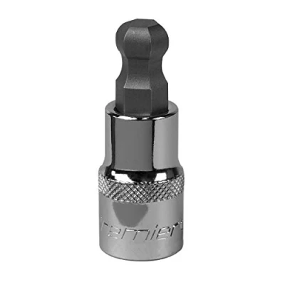 Image of Sealey Premier Ball End Hex Socket Bit 12mm 1/2&quot;Sq Drive