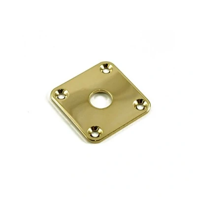 Image of Gotoh Square Metal Jackplate Gold