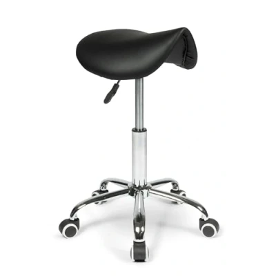 Image of Dunimed Ergonomic Saddle Stool Black