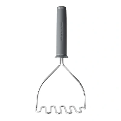 Image of KitchenAid Soft Grip Masher Charcoal Grey