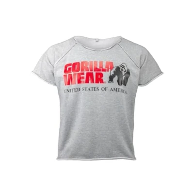 Image of GORILLA WEAR Classic Workout Top Gray
