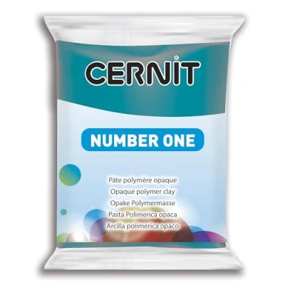 Image of Cernit Coloured Modelling Clay, Duck Blue (230), One Size