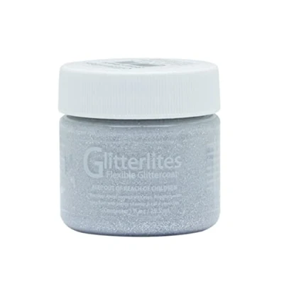Image of Angelus Glitterlites Silver Spark 1oz