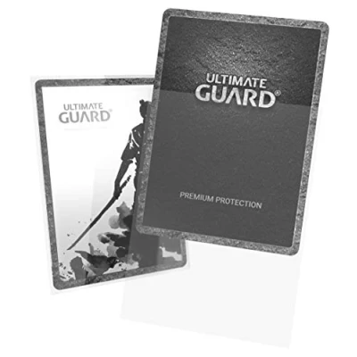 Image of Ultimate Guard UGD010090 Katana Sleeves Transparent (100) [Standard Size, 66 x 91mm]