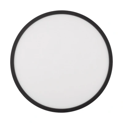 Image of TK Lighting Aqua LED panel, Ø 50 cm, black, metal/plastic, CCT dimmable
