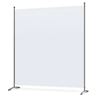 Image of Angel Living Paravent 1 Panel Room Divider Protective Screen Wall Partition for Offices, Balcony, Bedroom, Outdoor Garden 162 x 180 cm Natural
