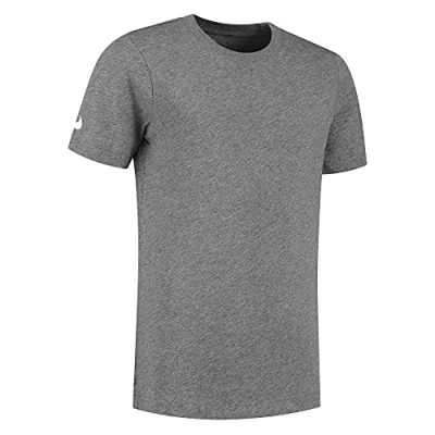Image of NIKE Boy&#039;s Park 20 T Shirt, Charcoal Heathr/White, XL UK