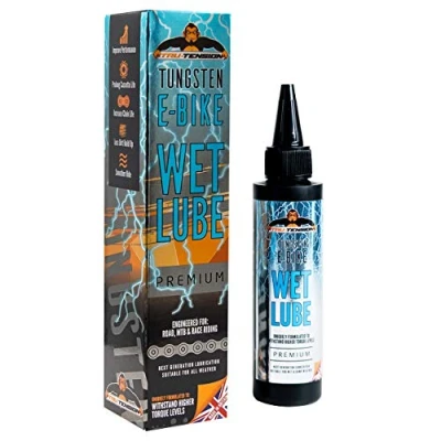 Image of Tru Tension E Tungsten Wet Weather Bicycle Lube Bike Road, Mountain &amp; Race Lubricant Tools Accessories 50ml