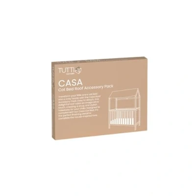 Image of Tutti Bambini Casa Mini Cot Bed Roof Accessory Pack