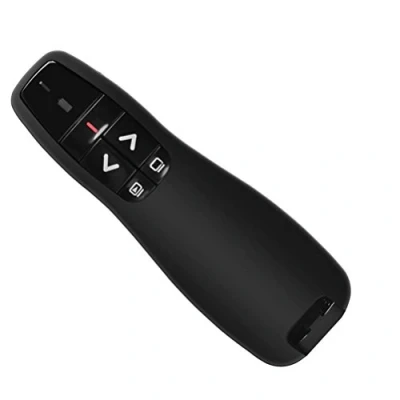 Image of HUACAM Wireless Presenter, 2.4GHz USB Presentation Clicker, Powerpoint Clicker with Laser, PPT Remote Control Pointer for Mac/PC/Laptop