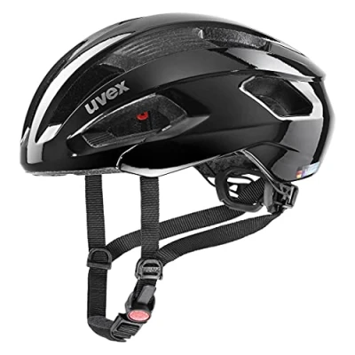 Image of uvex Rise Secure Performance Bike Helmet for Men &amp; Women Individual Fit Optimized Ventilation all Black 52 56 cm