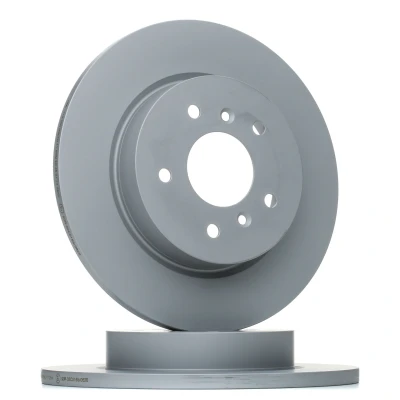 Image of 432068231R Brake disc ATE 24.0113 0200.1 290,0mm 13,0mm 5 114,3mm solid Coated RENAULT: Kadjar, Megane 4, NISSAN: Qashqai 2