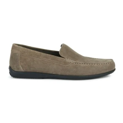 Image of Geox Men&#039;s U Ascanio B Moccasin, Dove Grey, 6 UK