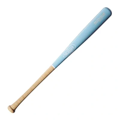 Image of Louisville Slugger Genuine Mix Unfinished Light Blue Baseball Bat 32