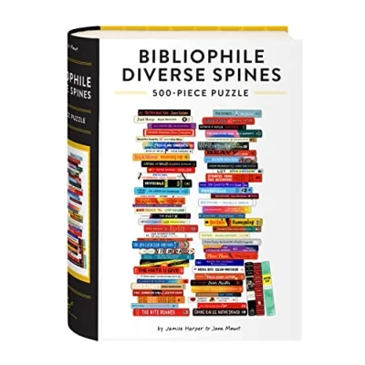 Image of Bibliophile Diverse Spines Puzzle: 500 pieces
