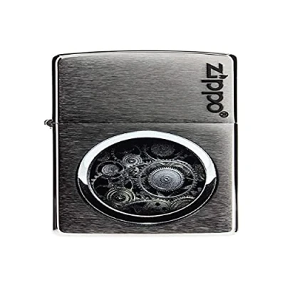 Image of Zippo 60001895 Lighter, Brushed Chrome, Normal