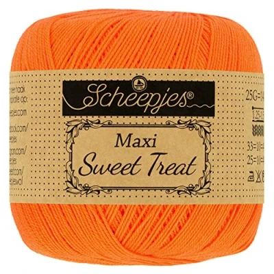 Image of Scheepjes Maxi Sweet Treat 281 Tangerine Yarn 1x25g