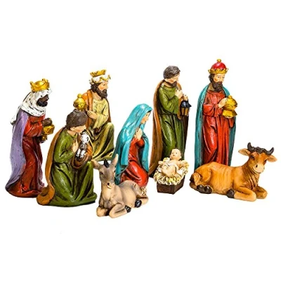 Image of Kurt Adler Nativity Set (Set of 9)