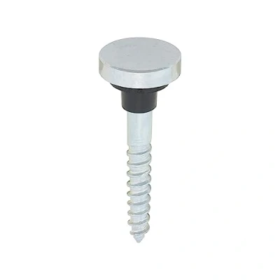 Image of Timco Mirror Screws Zinc Chrome Flat (Size 8 x 1 1/4 10 Pieces)