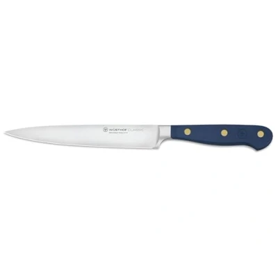 Image of WÜSTHOF Classic Utility Knife 16 cm (6&quot;&quot;), Wild Blueberry (Blue)