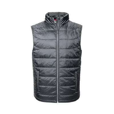 Image of Russell Athletic Mens Nano Bodywarmer (Iron Grey) Size 4XL