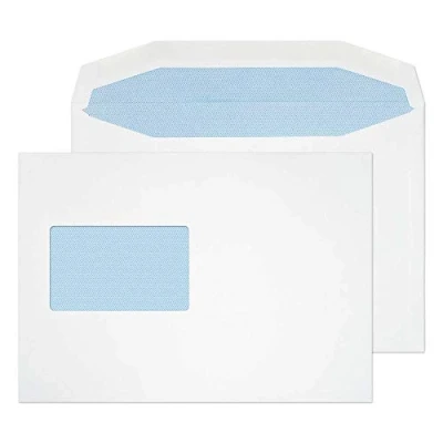 Image of Blake Envelopes Purely Everyday 3855CBC Kuvertierhüllen Briefumschläge Naßklebung Mit CBC Fenster Weiß C5 162 x 229 mm 90g/m² 500 Stück