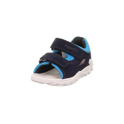 Image of Superfit FLOW Unisex Baby shoes for kids, Size: 3.5/4K, Blau/türkis Suede