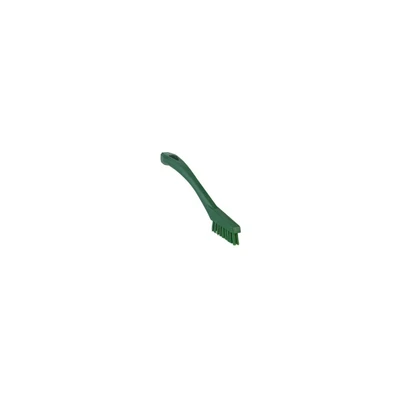 Image of Vikan 44012 Very Hard Detail Brush, Green, 205mm Length, 20mm Width, 40mm Height