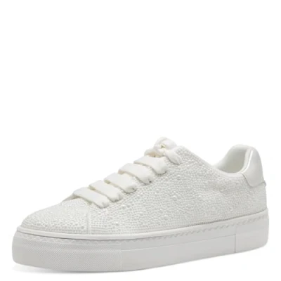 Image of Tamaris Women&#039;s 1 23780 44 Lace up, Pearl, 4 UK