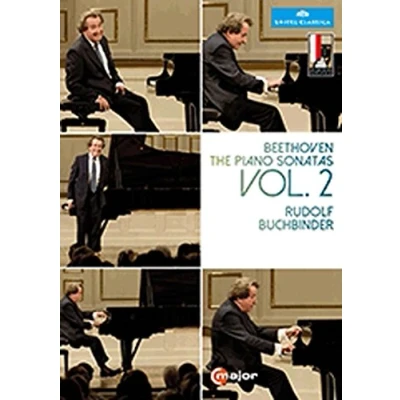 Image of Beethoven:Piano Sonatas Vol. 2 [Rudolf Buchbinder] [C MAJOR ENTERTAINMENT: BLU ray] [Blu [2016]