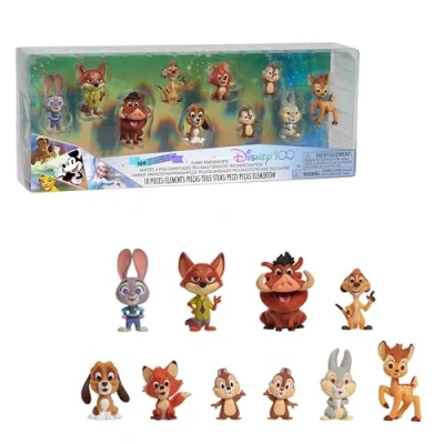 Image of Disney D100 Celebration Figure Pack Furry Friendships