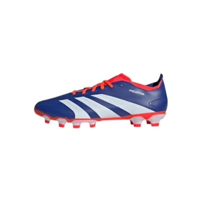 Image of adidas Performance Predator League MG Moulded stud football boots, Men&#039;s, Size: 8, Lucid blue/footwear white/solar red Synthetics