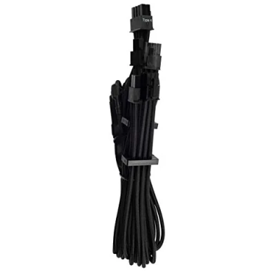 Image of Corsair CP 8920250 Premium Individually Sleeved PCIe (Dual Connector) Cables Black, 2 Yr Warranty, for PSUs