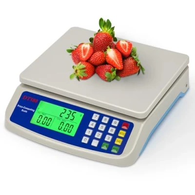 Image of Digital kitchen scales 30kg with LCD Display Electronic Price Computing Commercial Scale Food (Capacity : 1g)