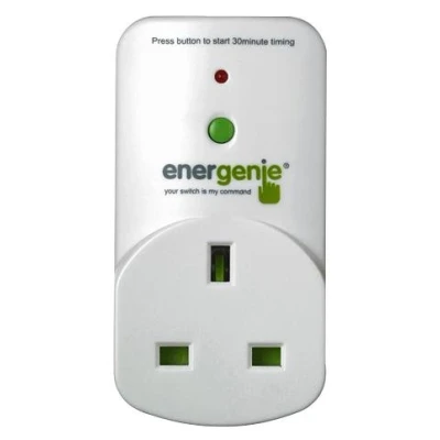 Image of Energenie ENER001 Green, White Electric Timer Daily