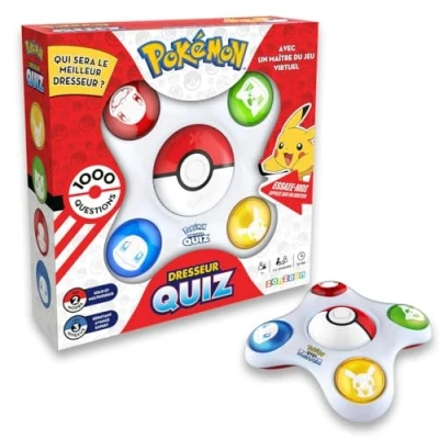 Image of Bandai ZZ20110 Pokemon Dressor Quiz Interactive Electronic Game French Talk